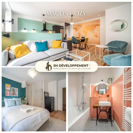 Macon Cozy / Appartement Central 100M² / 8 Pers Esterno foto