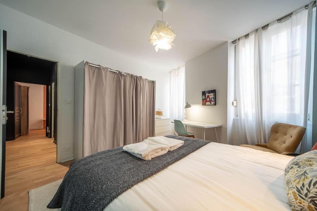 Macon Cozy / Appartement Central 100M² / 8 Pers Esterno foto