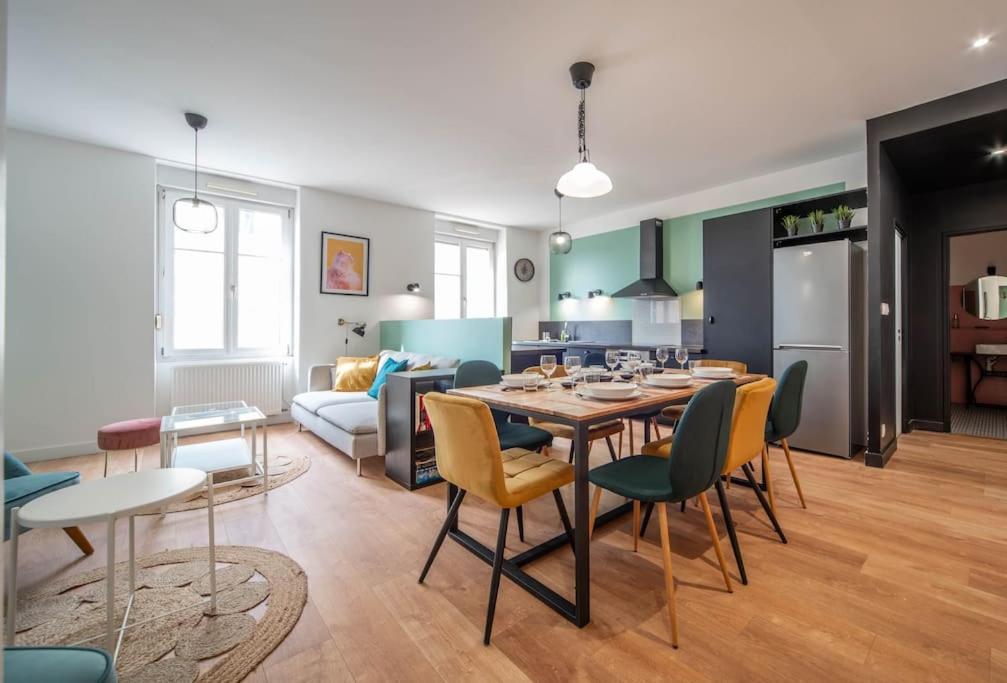 Macon Cozy / Appartement Central 100M² / 8 Pers Esterno foto