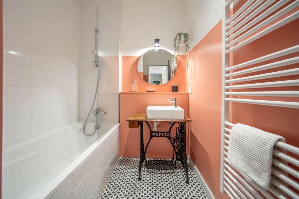 Macon Cozy / Appartement Central 100M² / 8 Pers Esterno foto